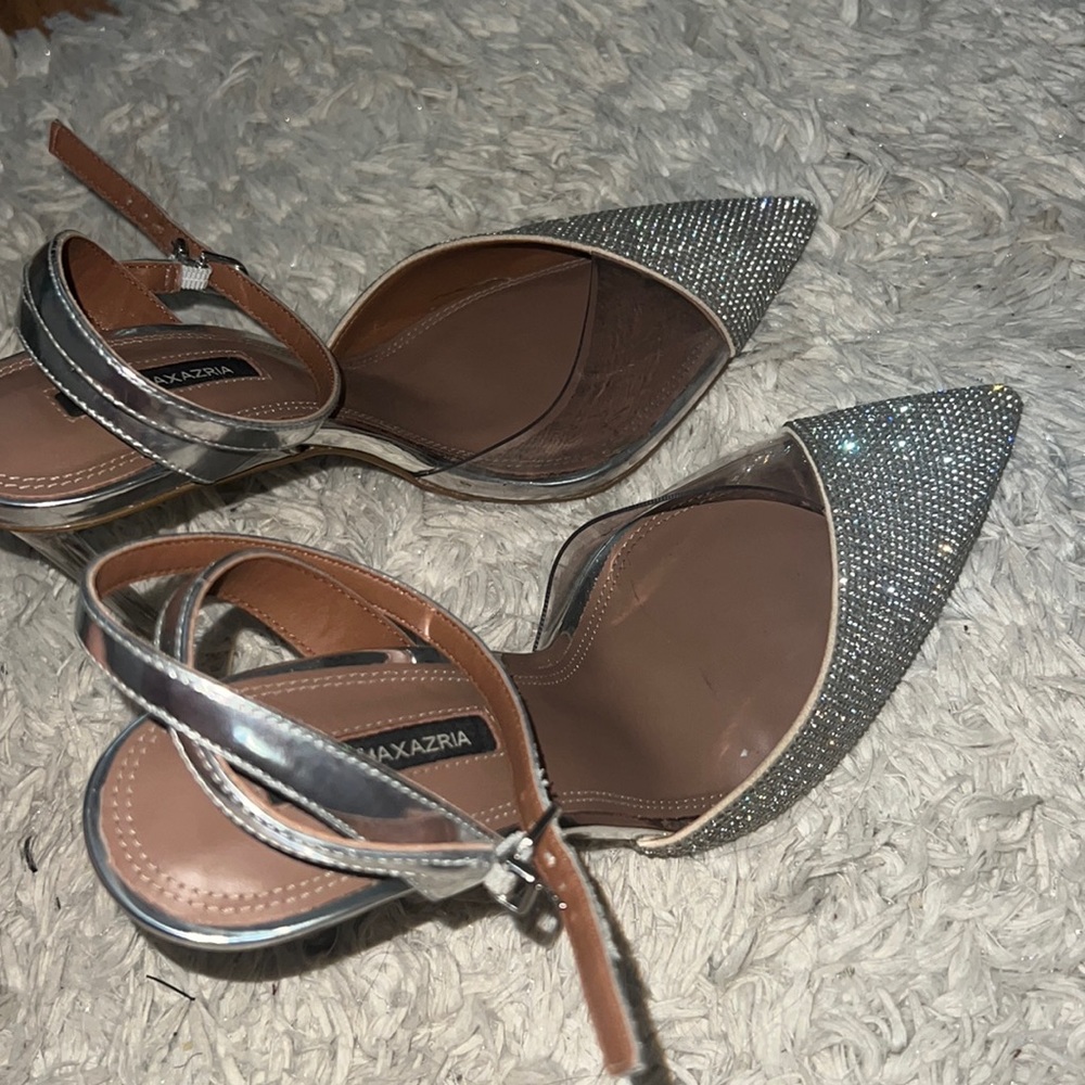 sparkley high heels! BCBGMAXAZRIA bought from Saks for $200.